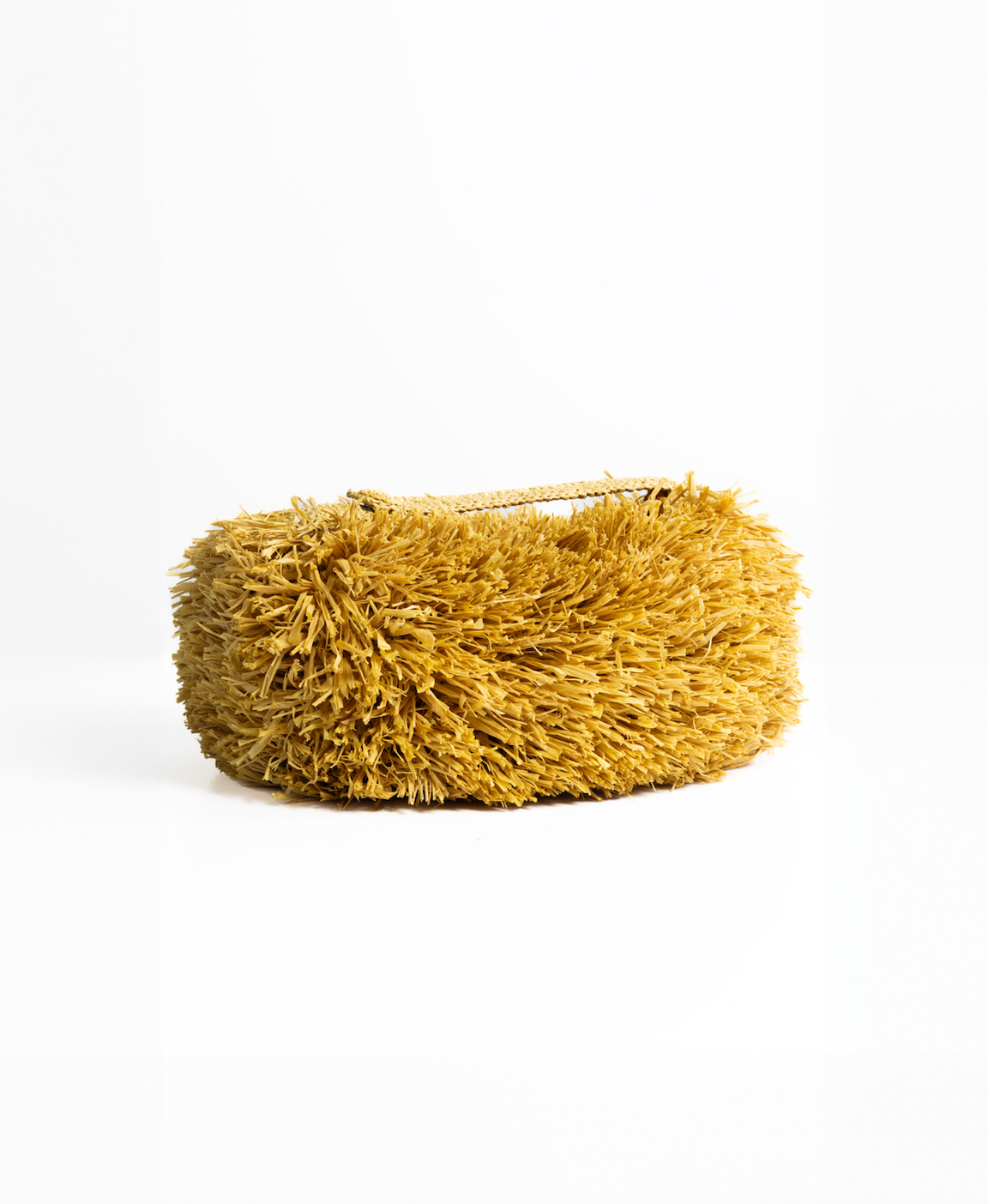 Pouch - Sculptural Raffia Bag