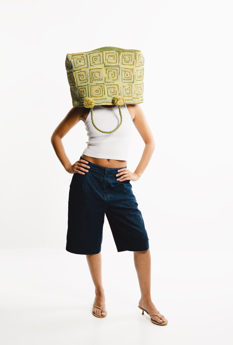 Soubik - Oversized Raffia Bag