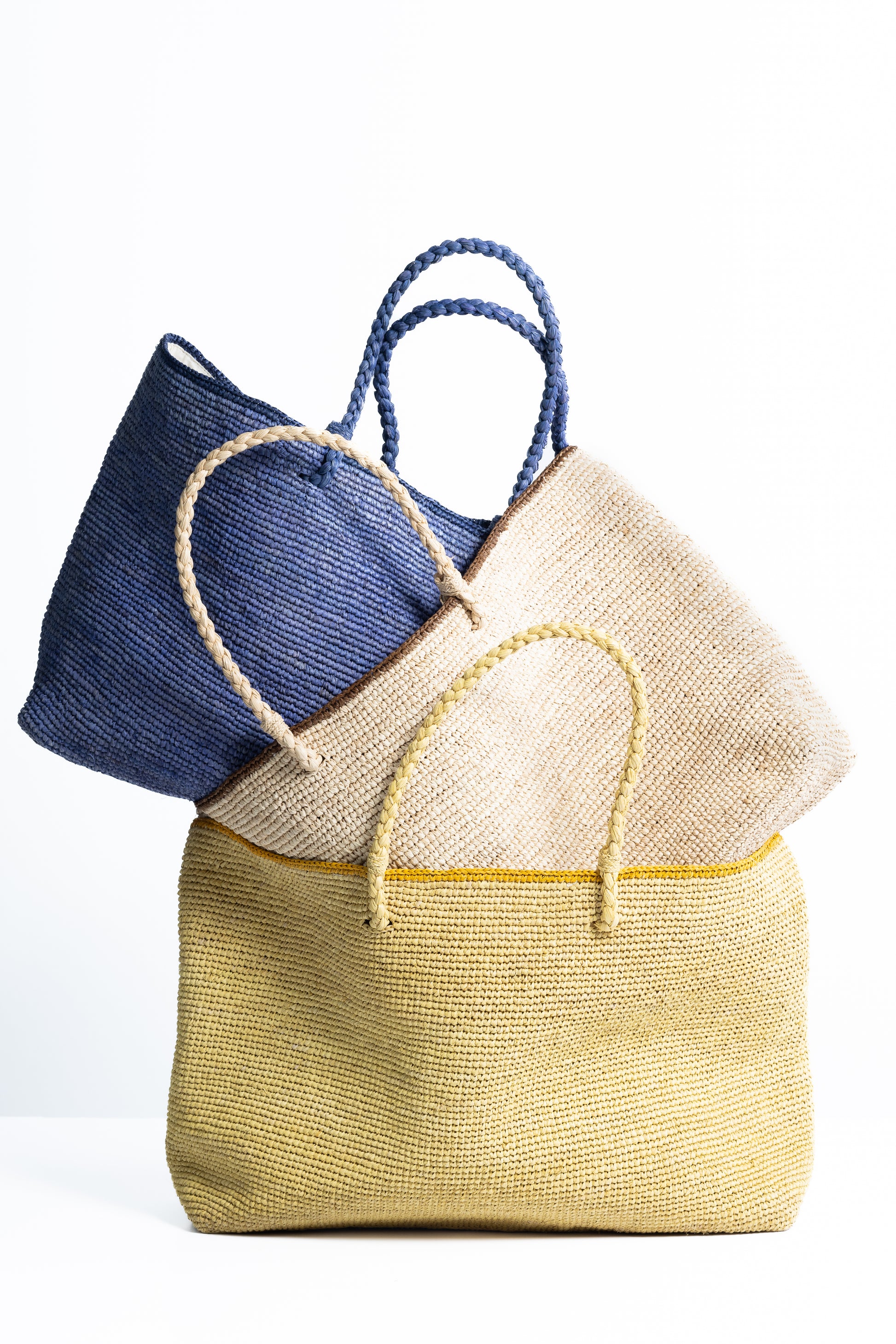 Soubik - Timeless Oversized Raffia Bag