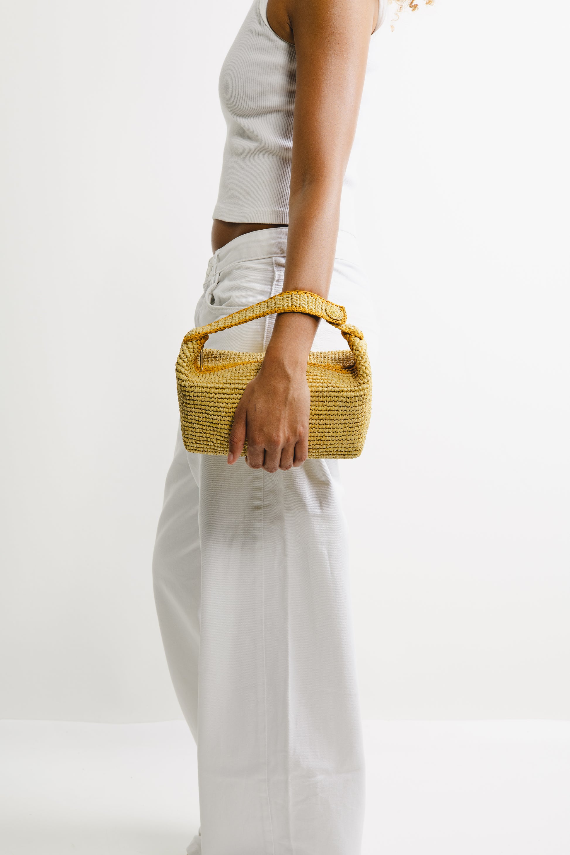 Pouch - Timeless Raffia Handbag