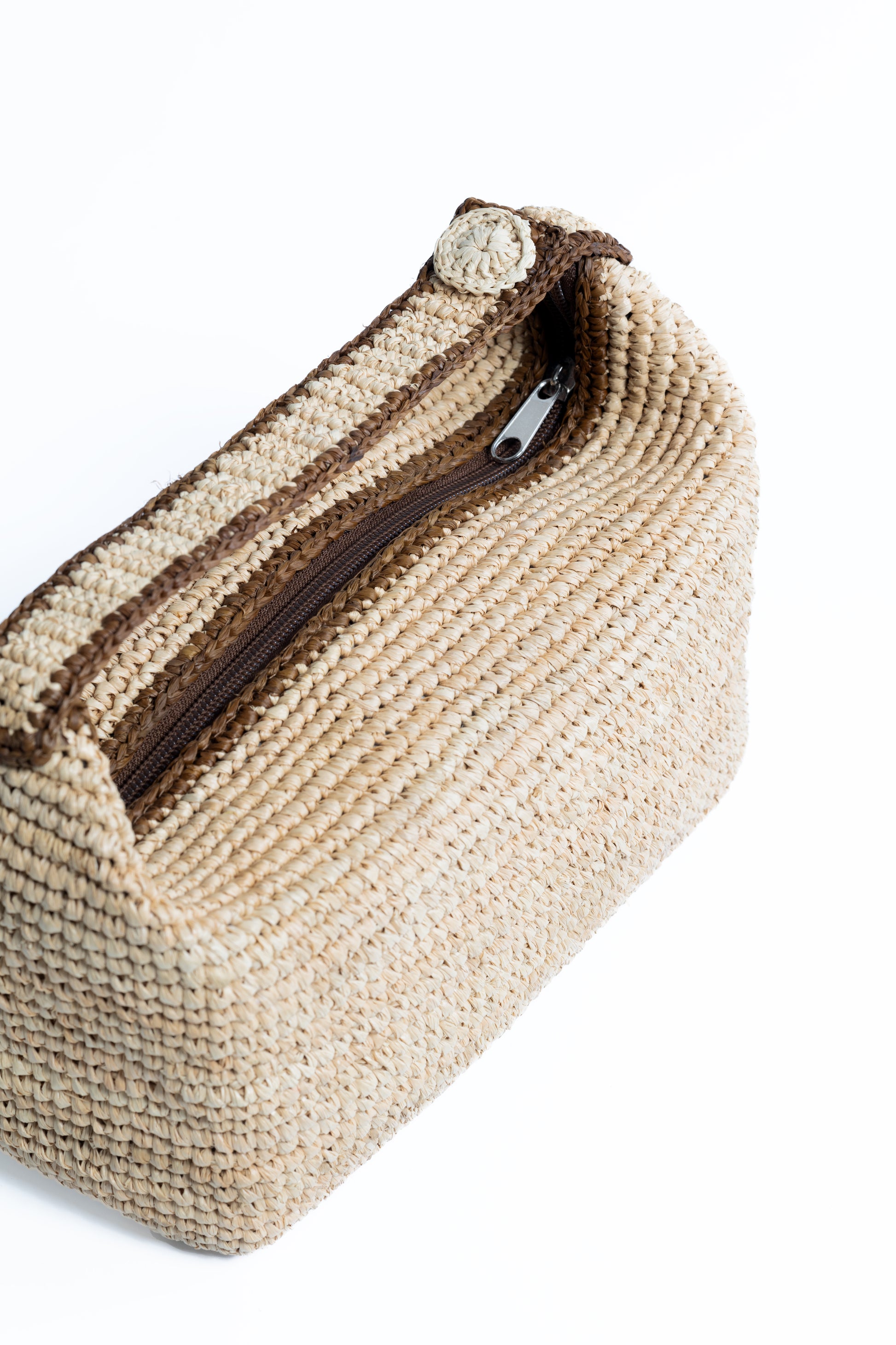 Pouch - Timeless Raffia Handbag