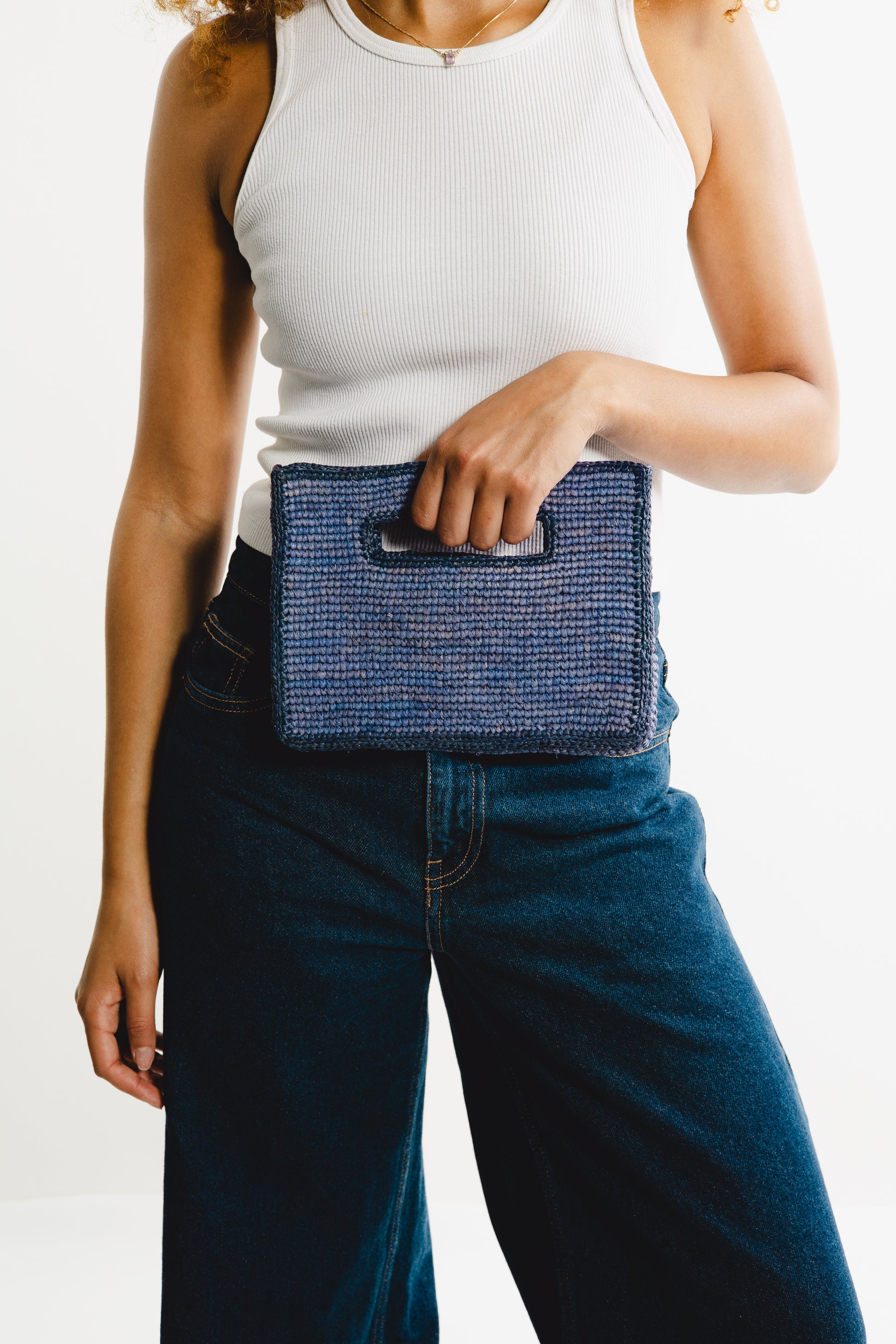 Nano - Timeless Mini Raffia Bag