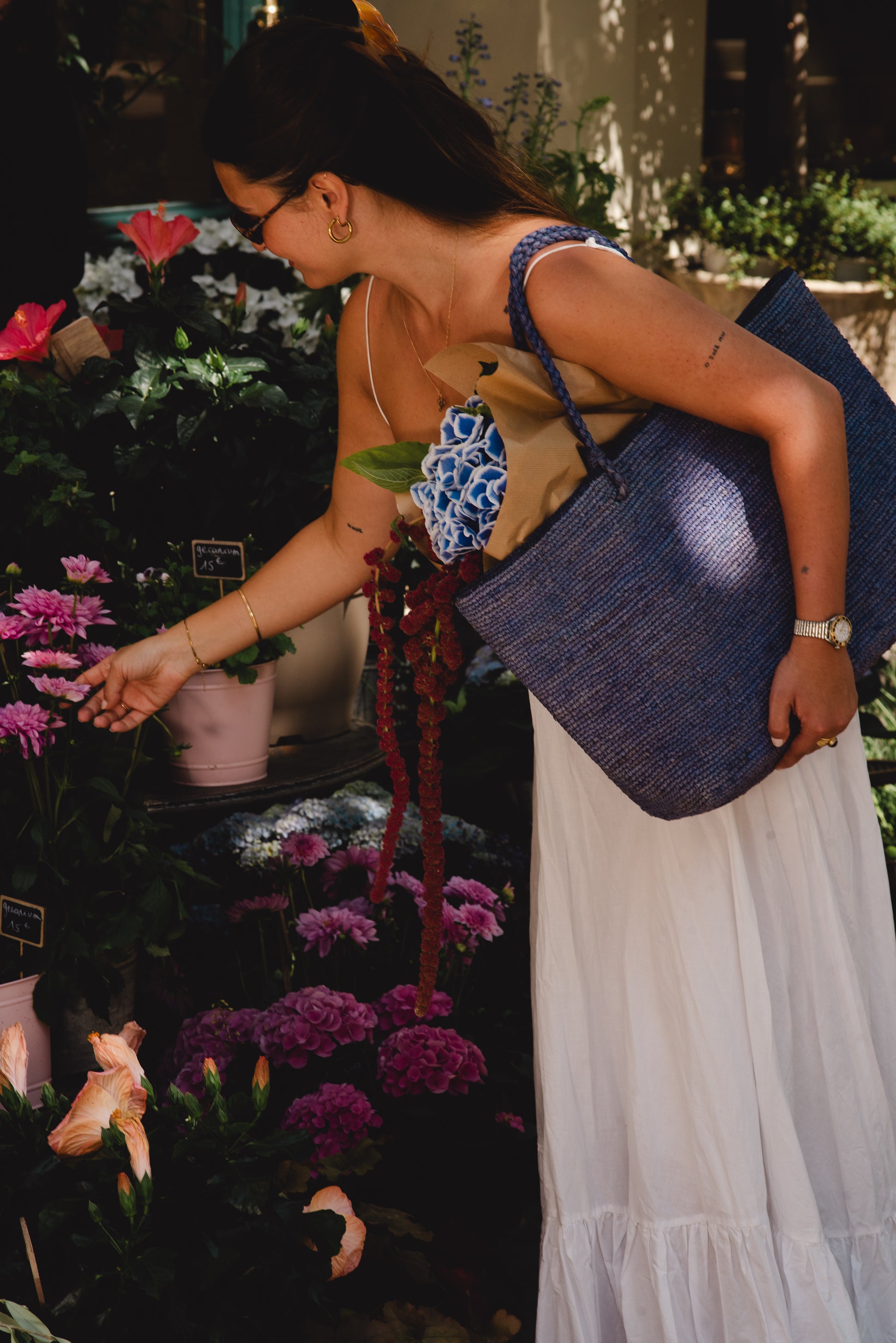 Soubik - Timeless Oversized Raffia Bag